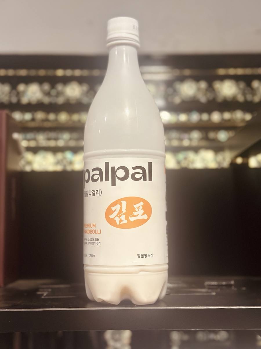 팔팔막걸리, 김포금쌀로 빚은 무감미료 6도 쌀막걸리